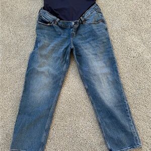 Abercrombie and fitch straight leg maternity jeans 6/28